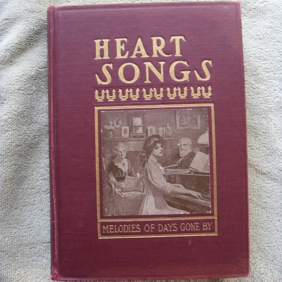 Other - Antique Book - Heart Songs